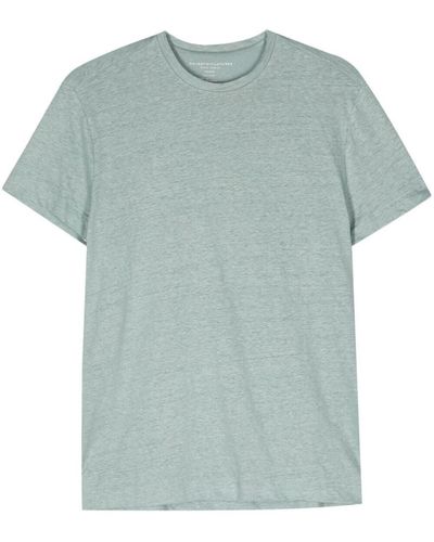 Majestic Filatures Short Sleeve Round Neck T-shirt Clothing - Blue