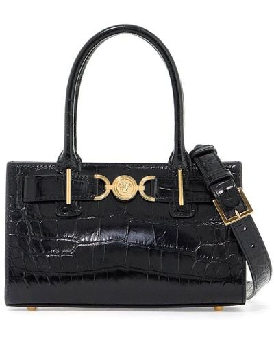 Versace Medusa '95 Handbag - Black