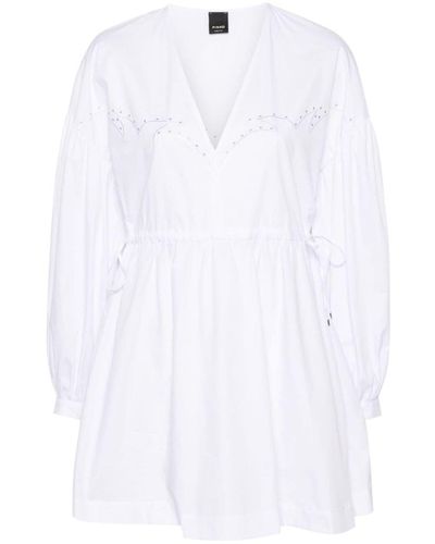 Pinko Mini Dress Ace Ventura - White