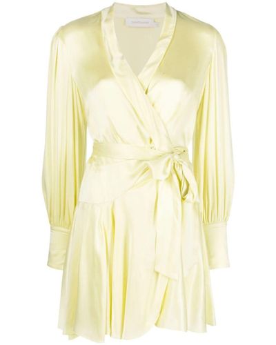 Zimmermann Wrap Dress - Yellow