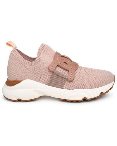 Tod's Knit Trainer Shoes - Pink