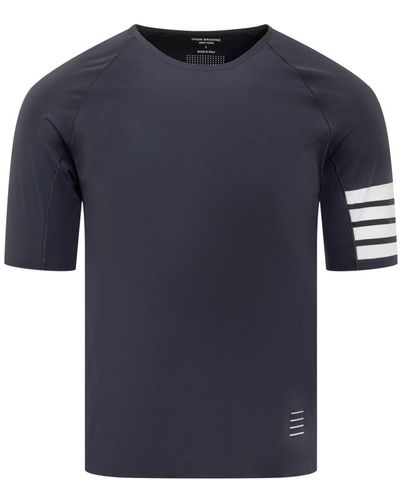 Thom Browne Compression T-Shirt - Blue