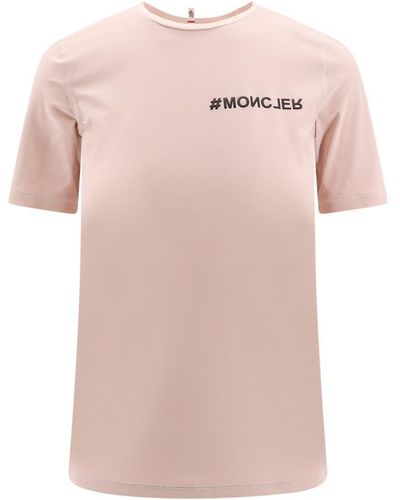 3 MONCLER GRENOBLE T-Shirt - Pink
