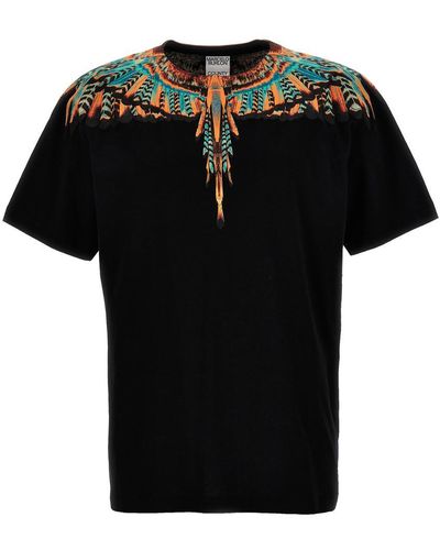 Marcelo Burlon Grizzly Wings T-shirt - Black