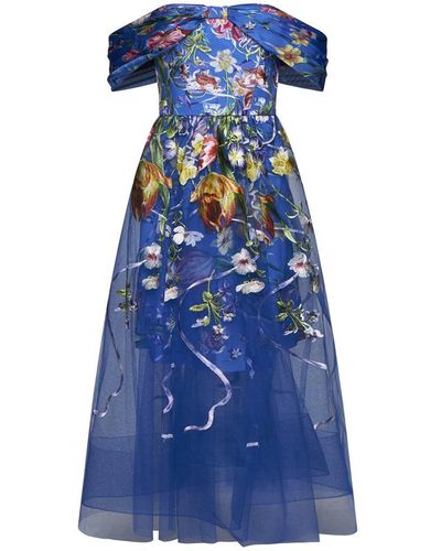 Marchesa Dresses - Blue