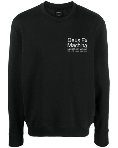 Deus Ex Machina Deus Sweaters - Black
