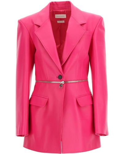 Alexander McQueen Jackets - Pink