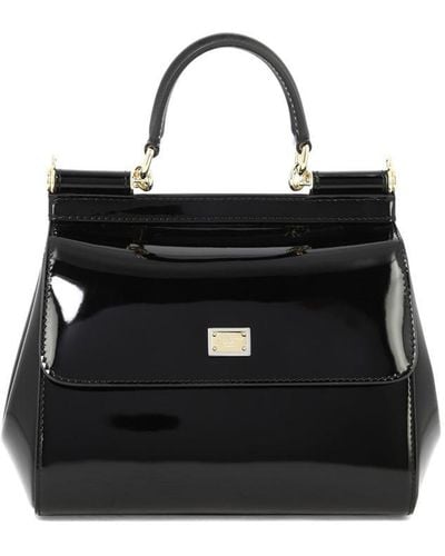 Dolce & Gabbana "Small Sicily" Handbag - Black