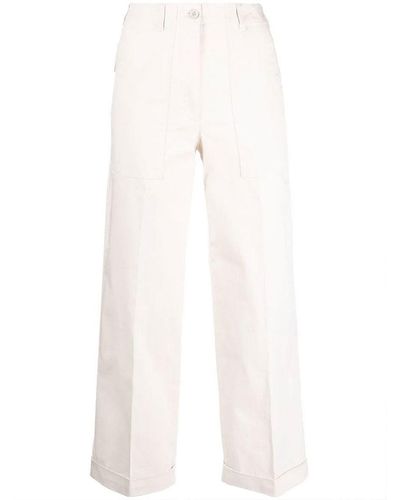 Moncler Trousers Clothing - White