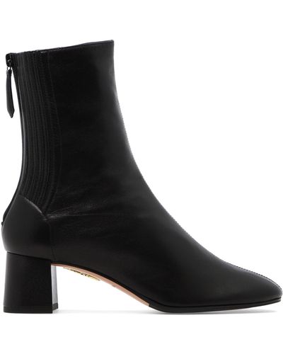 Aquazzura "saint Honoré" Ankle Boots - Black