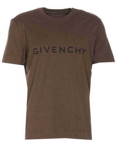 Givenchy T-Shirts And Polos - Brown