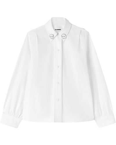 Jil Sander Shirt Clip Details - White