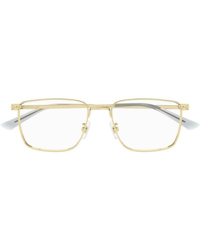 Montblanc Mb0308O Linea Nib Eyeglasses - Metallic