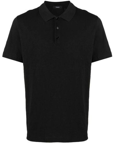 Theory Polo Regular Fit - Black