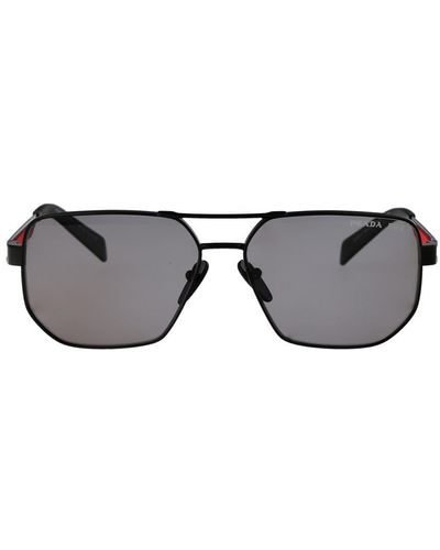 Prada Linea Rossa Sunglasses - Gray