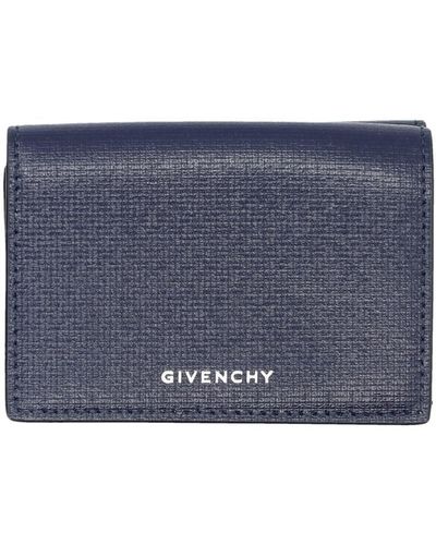 Givenchy Compact Wallet - Blue