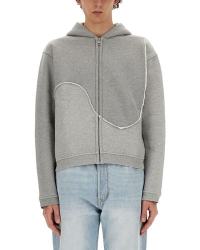 ERL Zip Sweatshirt - Grey