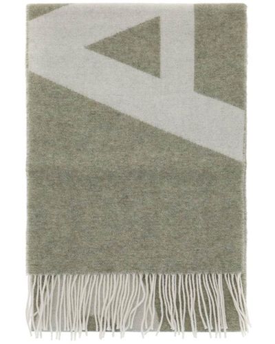 A.P.C. Malo Wool-blend Scarf - Green