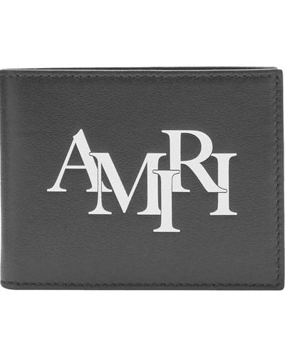 Amiri Small Leather Goods - Black
