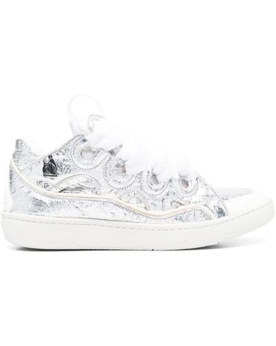 Lanvin Curb Trainers - White