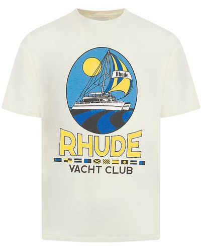 Rhude T-Shirts - Grey