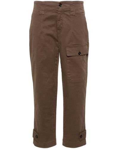 Pinko Pocket Detail Pants - Brown