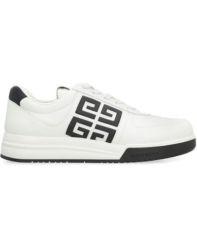 Givenchy G4 Leather Low-top Trainers - White