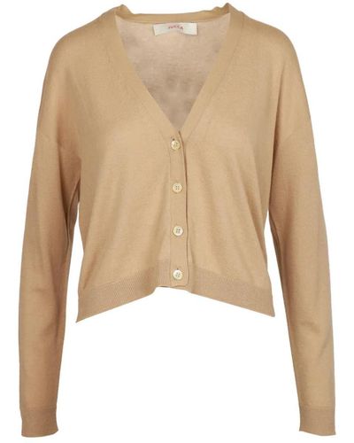 Jucca Knitted Cardigan - Natural