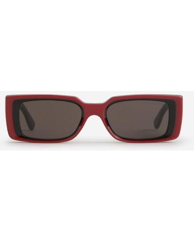 Cutler and Gross Rectangular Sunglasses - White