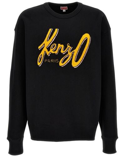 KENZO Archive Sweatshirt Black - Blue