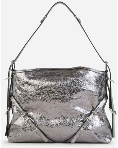 Givenchy M Voyou Crossbody Bag - Gray
