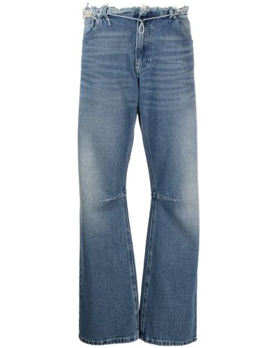 Cormio Straight Low-waisted Jeans Clothing - Blue