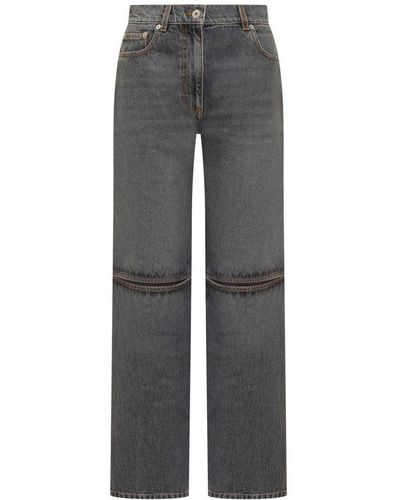 JW Anderson Bootcut Jeans - Grey