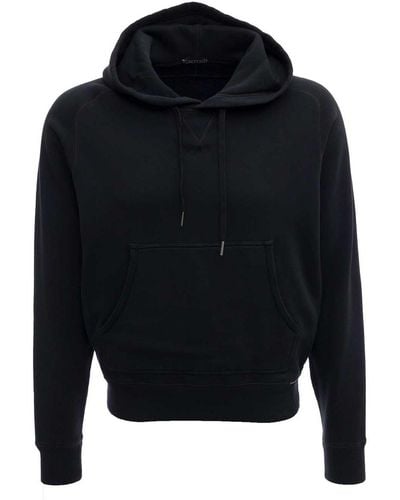 Tom Ford Jersey Hoodie - Blue