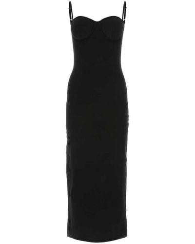 Sportmax Long Dresses - Black