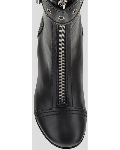 Alexander McQueen Zipped Ankle Boot - Grey