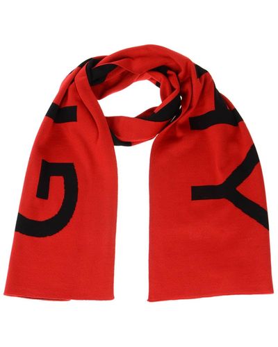 Givenchy Scarfs Red