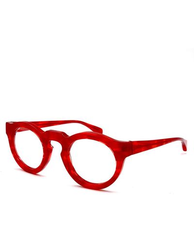 Jacques Durand Paques L106 Eyeglasses - Red