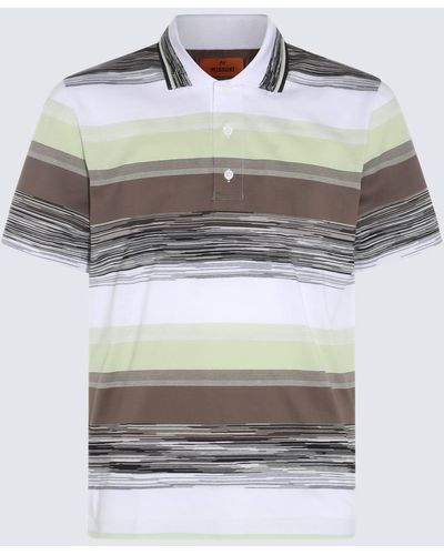 Missoni Cotton Polo Shirt - Grey