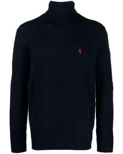 Ralph Lauren Logoed Sweater - Blue