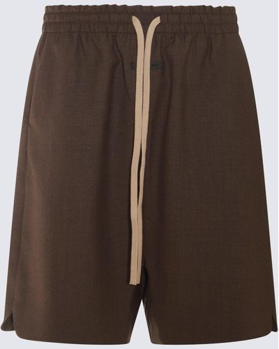 Fear Of God Cotton Shorts - Brown