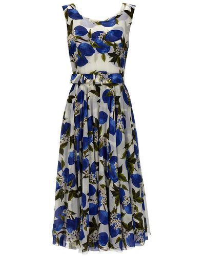 Samantha Sung 'Aster' Dress - Blue