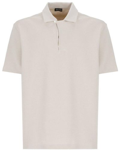 ZEGNA T-Shirts And Polos - White