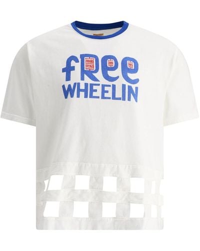 Kapital "free Wheelin" T-shirt - White