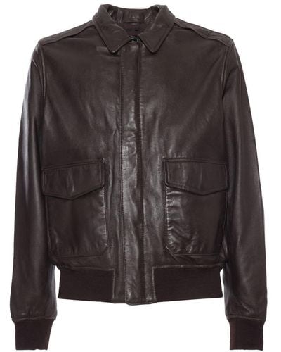 Schott Nyc Leather Jacket - Black