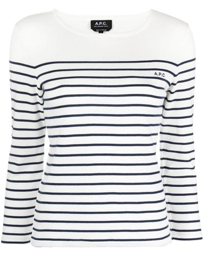 A.P.C. Sweaters - White