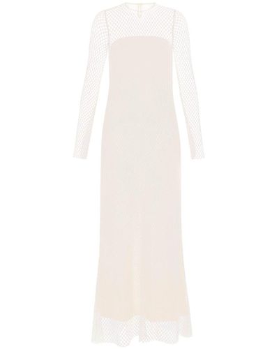 Totême Layered Maxi Dress - White