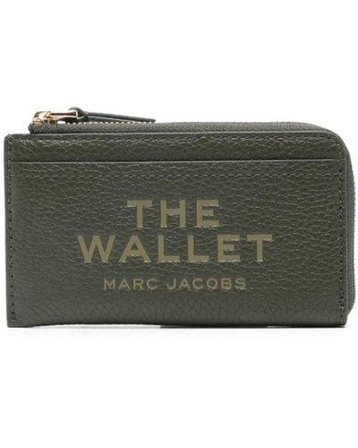 Marc Jacobs The Leather Top Zip Multi Wallet - Gray