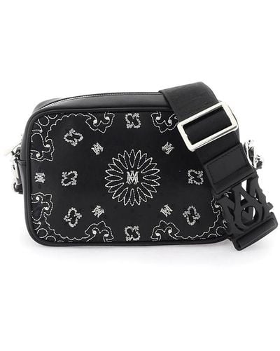 Amiri Bandana Camera Bag For - Black