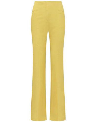 De La Vali Straight Pants - Yellow